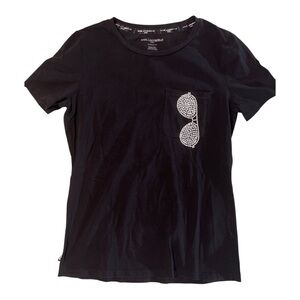KARL LAGERFELD shirt bedazzled